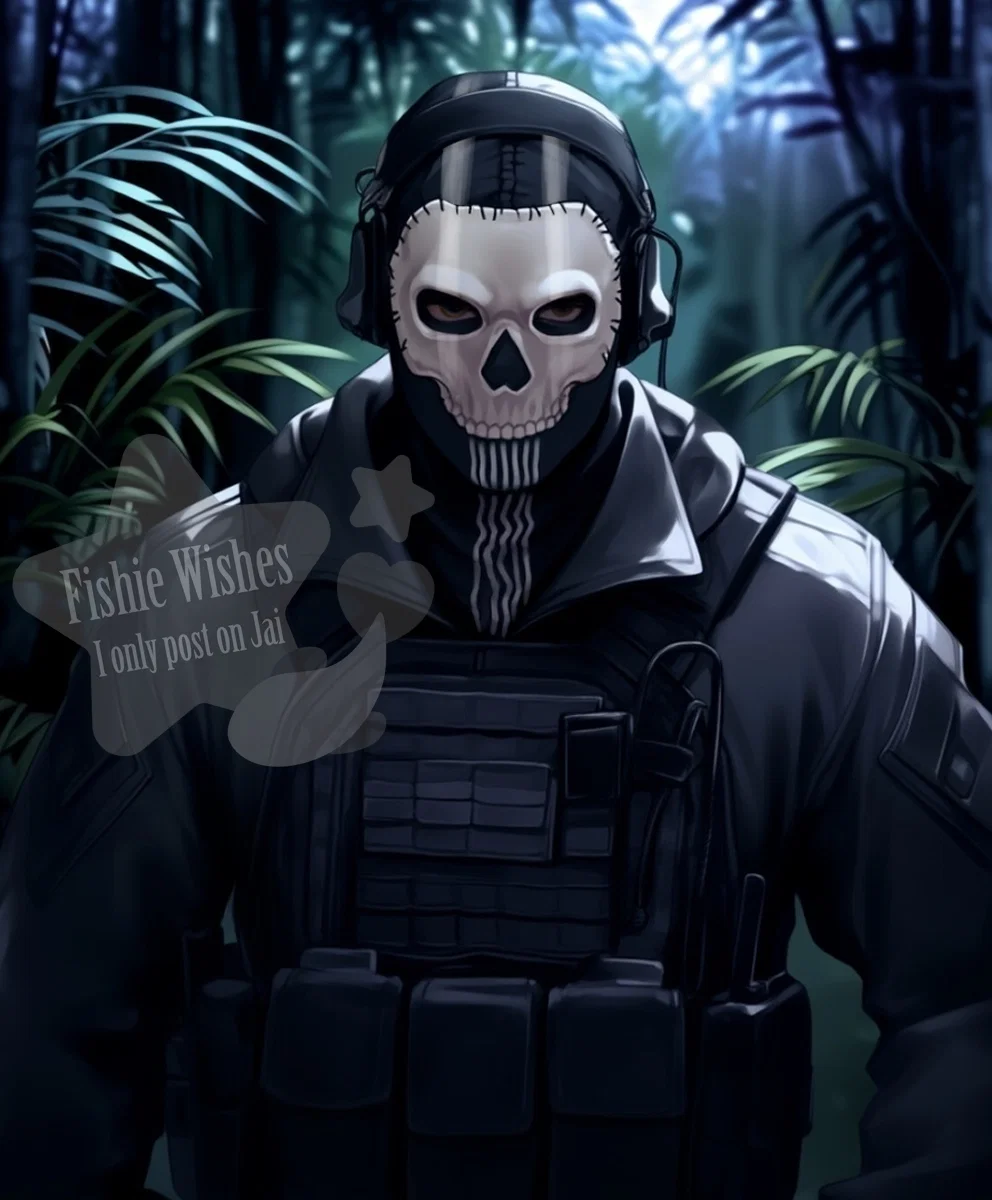 Lt Simon Ghost Riley | PUP AU
