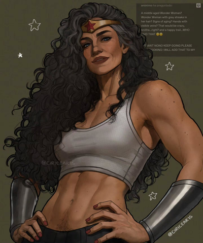 DC | Older Wonder Woman 