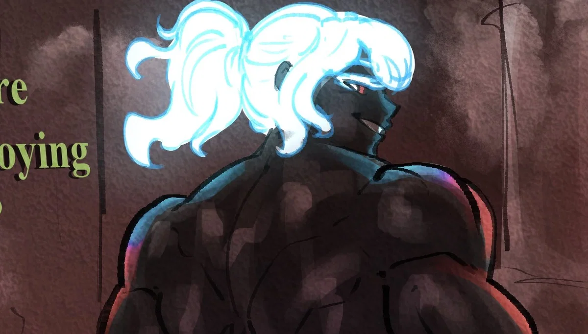 Slight Confusion. Femboy Salamanders Primarch Vulkan.