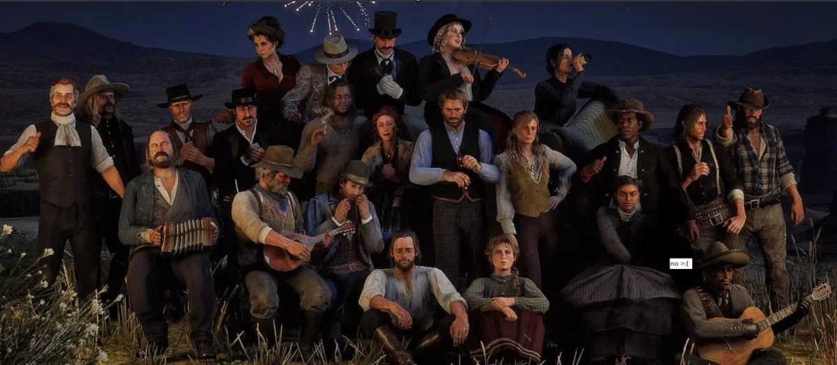 the van der linde gang in laminax