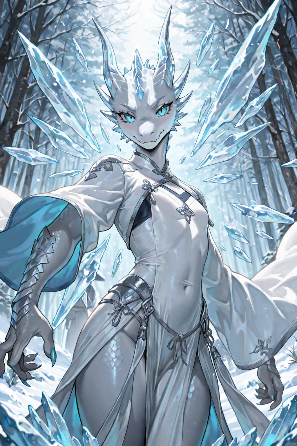 The Ice Maiden - Icy Dragonborn is surprisingly warm