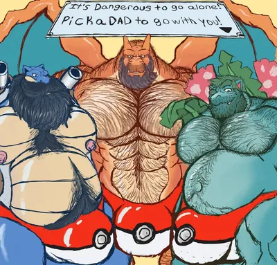 Pokè-Dads Trio