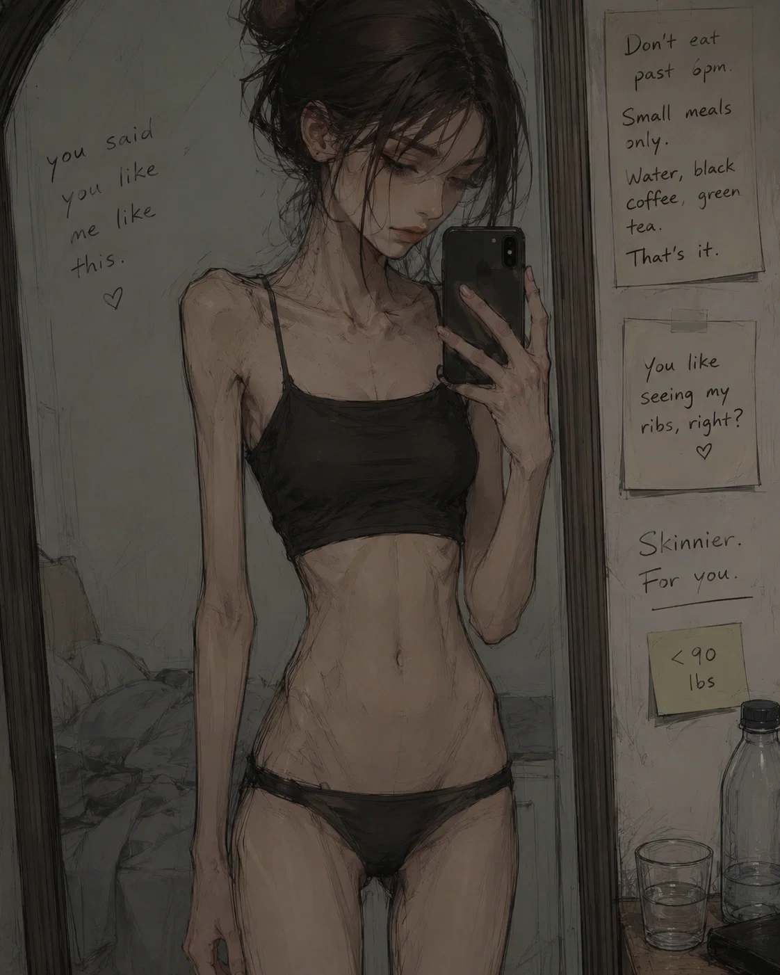 Brooke Collins - She is getting thinner and thinner everyday, for you, because of you