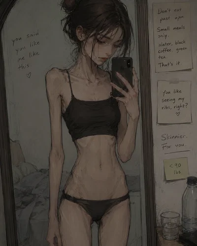 Brooke Collins - She is getting thinner and thinner everyday, for you, because of you