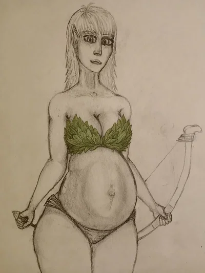 Huntswoman of elven kind