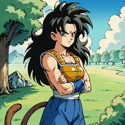 Proud Saiyan woman Jicama