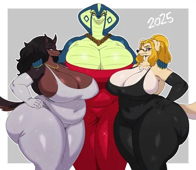 Laverne, Leia & Layla: Triple Date with Momsters