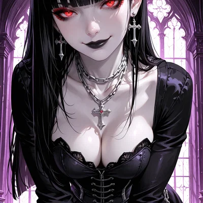 Your Step-Sister Vanished and Came Back as a Goth Futa Vampire. Now She Needs to   Your Girlfriend and Absorb Her Period Blood Through Her Girl-  or She'll Literally Die.