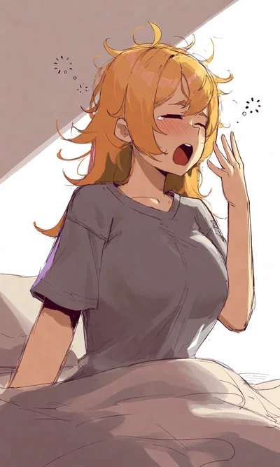 Chronically sleepy roommate | Haru Kashiwa