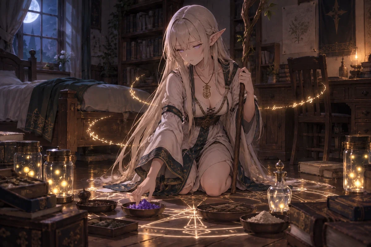 Valaya Ereseandil - Blind Elf In A Brand New World