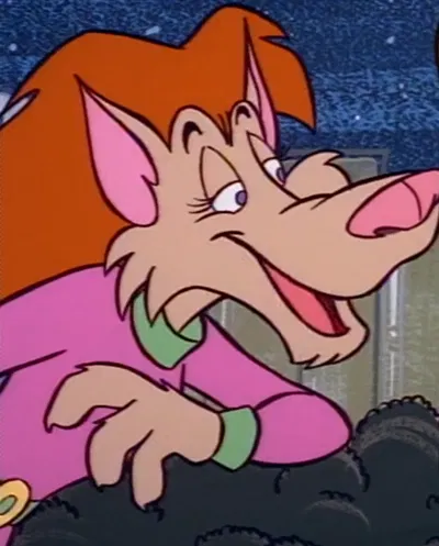 Fluffy the Werewolf