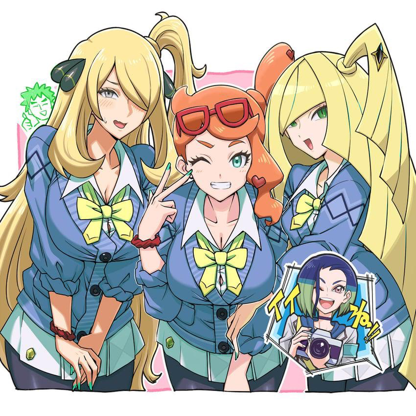 Making a harem in the Pokemon World Academy