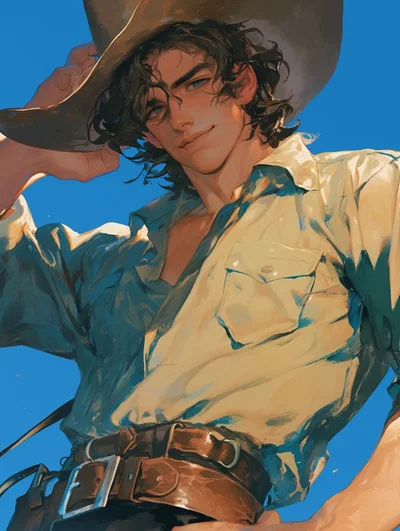 ajax pierson || save a horse, ride a cowboy!