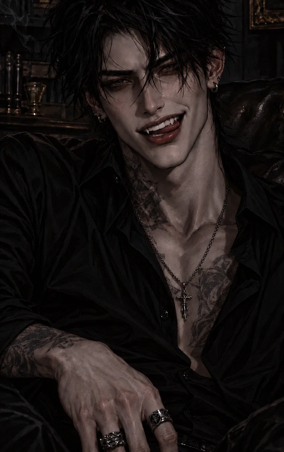 THE REBEL — Tristan | He Saved Your Life. Now Pay Up. [Kinktober Smut]
