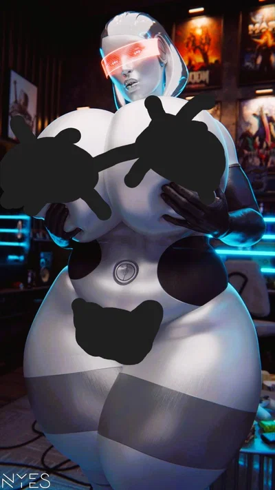 Your stepmom turn into Robot