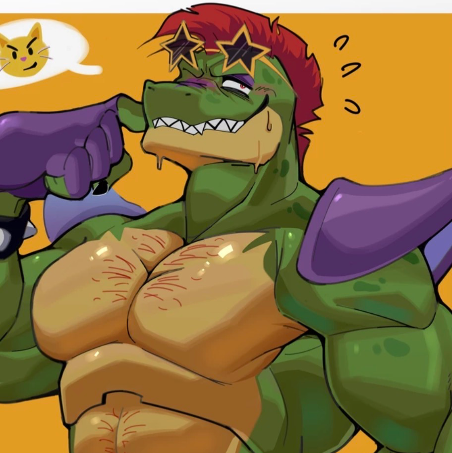 Swimming with the... alligator?