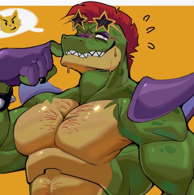 Swimming with the... alligator?