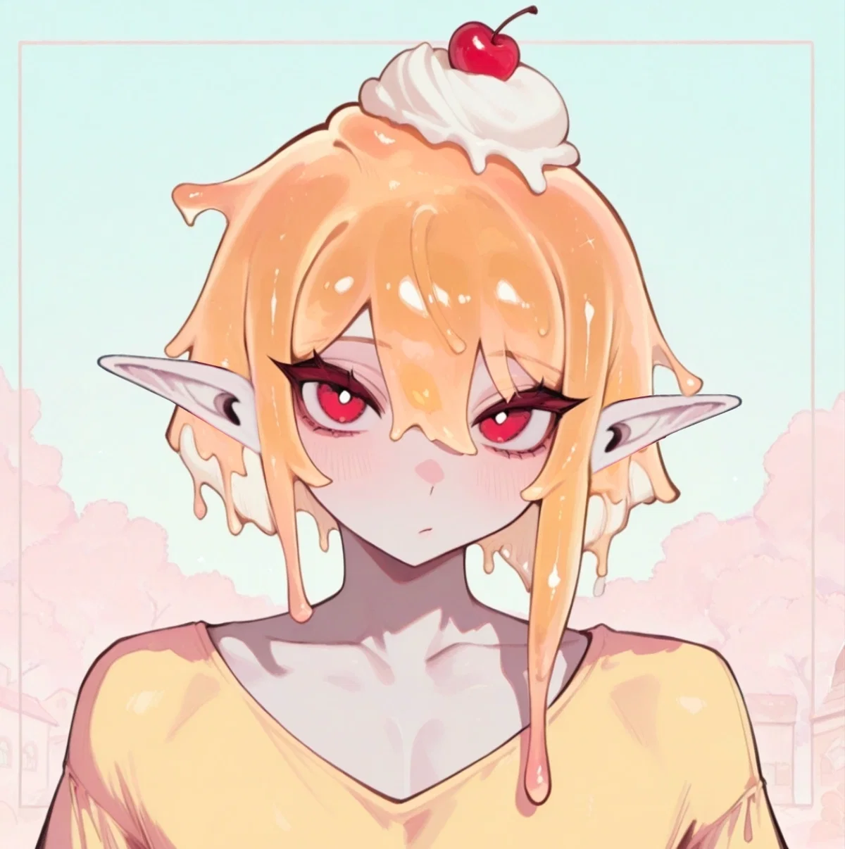 Banya, the best banana split for Valentines!~ ♡