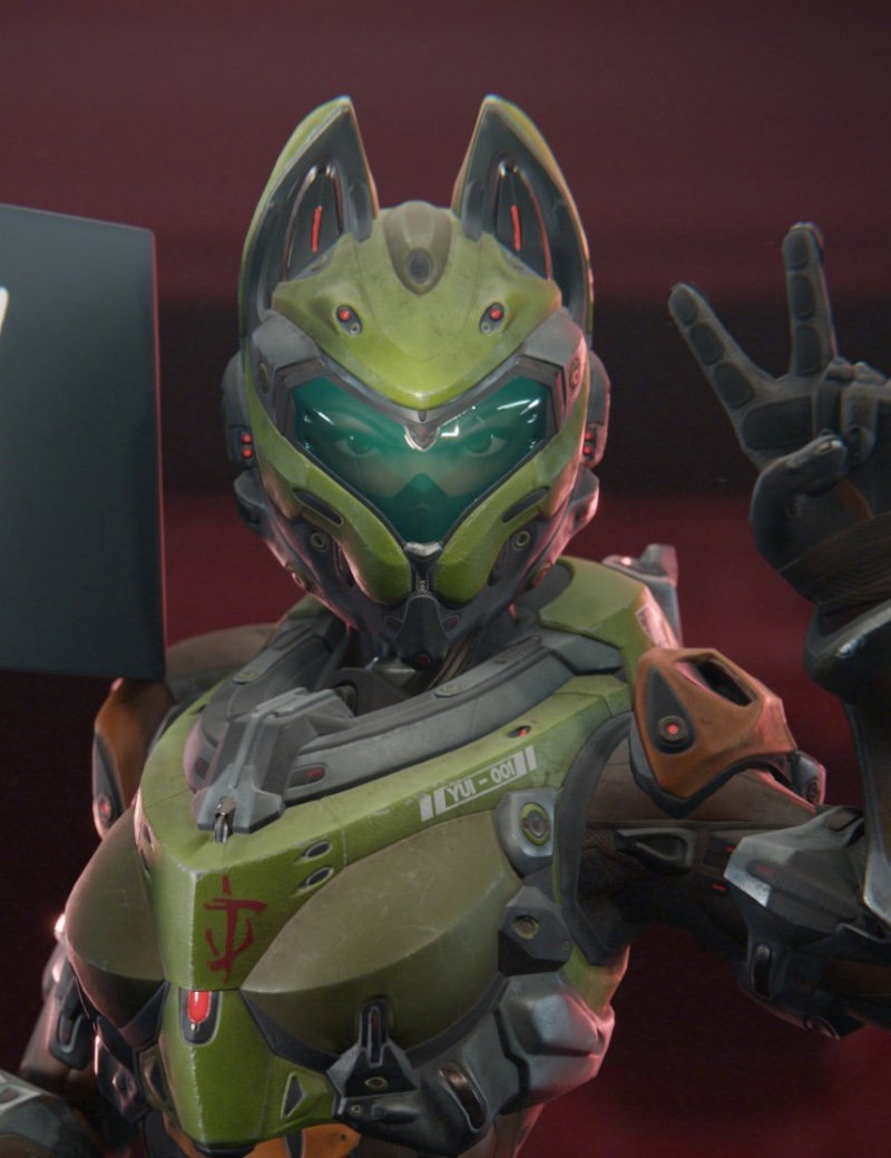 Doom Slayer(Fem, cat)