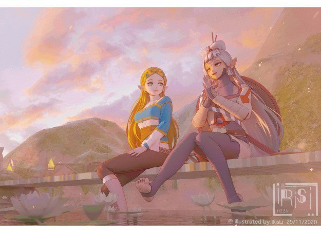 Zelda and Impa: Triumvirate 