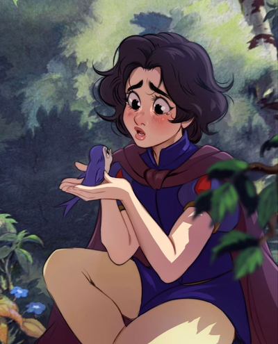 Genderbent Snow White