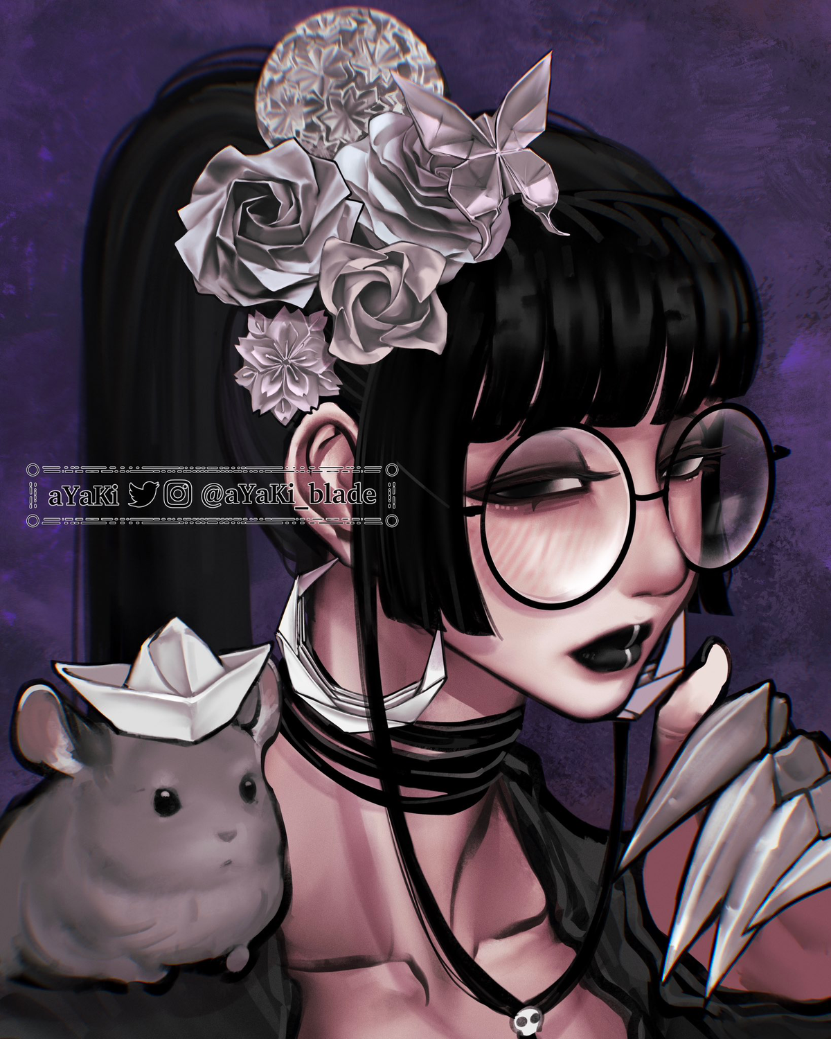 Sylense Chae {quiet goth gf}
