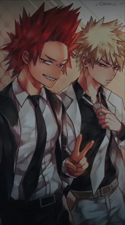 Kirishima and Bakugo - Lovers