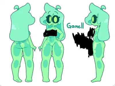Ganell the slime girl