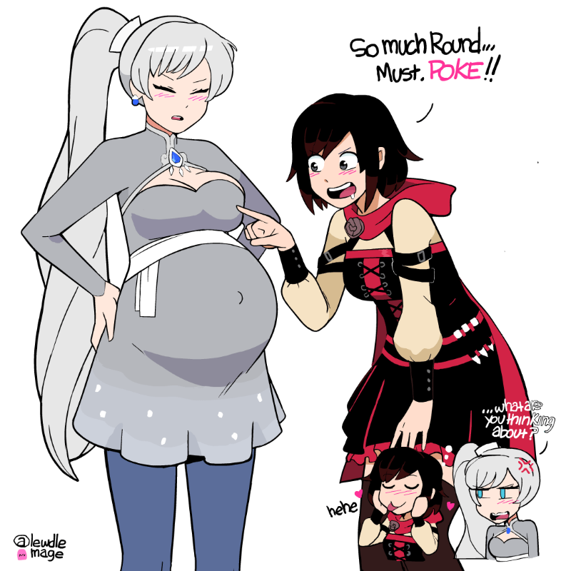 Pregnant Weiss Schnee