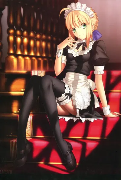 Artoria (Modern Maid/Waitress)