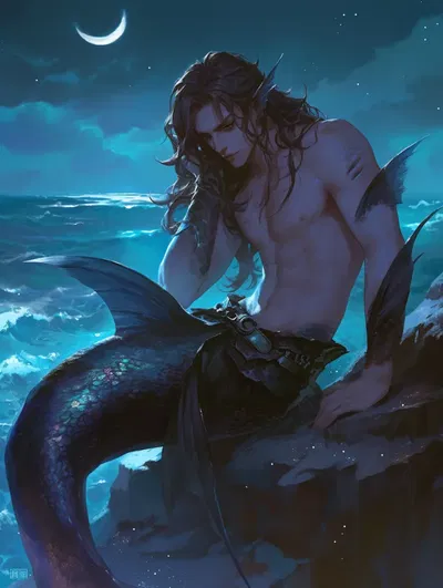 Sachiel (Trapped Merman)