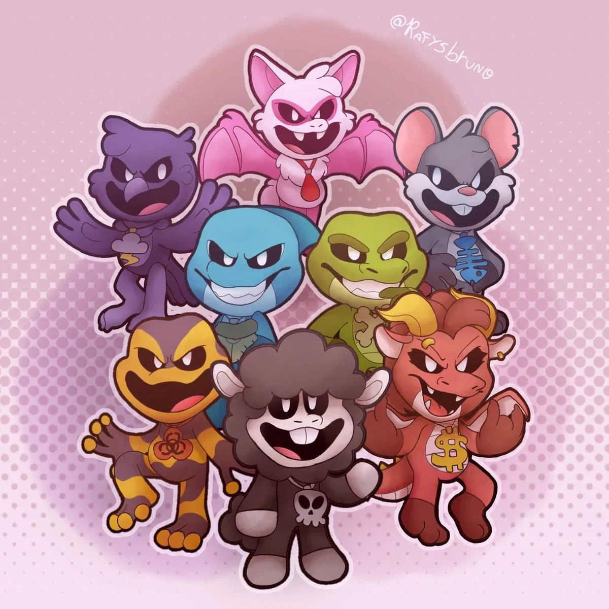 The Nightmare Critters | 😈 You are their dad now...