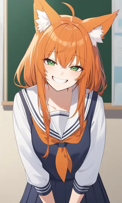 The popular fox girl is teasing you again