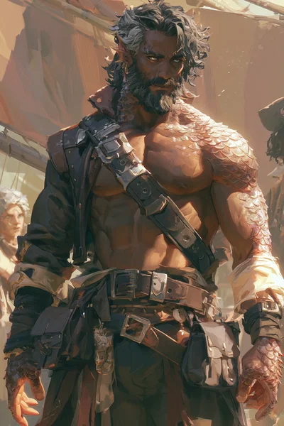 Taren Mourningtoe | Captain of the Drowned Fathom