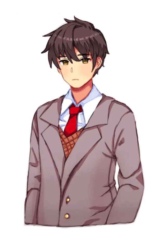 MC (The Male Version.) | From the Alternate Universe & Scenario's | Doki Doki Literature Club | ANYPOV! 