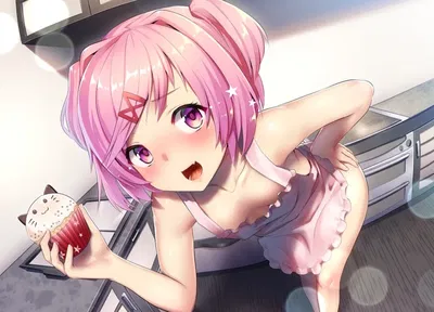 Natsuki | From the 𝓕𝓻𝓮𝓪𝓴𝔂 👅 Universe | Doki Doki Literature Club