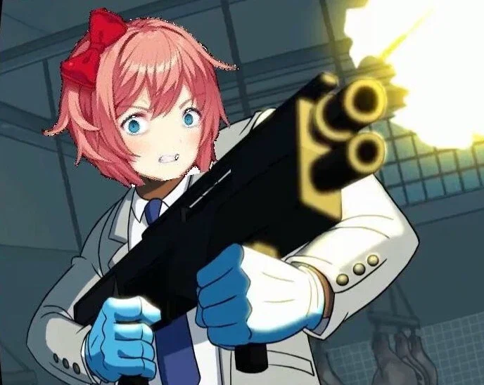 A DOKI DOKI BANK ROBBERY! | From the Wacky Universe & Wacky Scenario's! | Doki Doki Literature Club | ANYPOV!