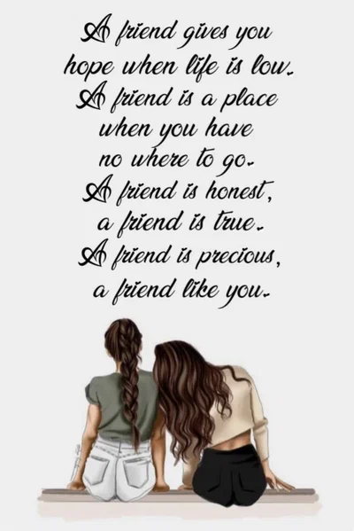 A friend