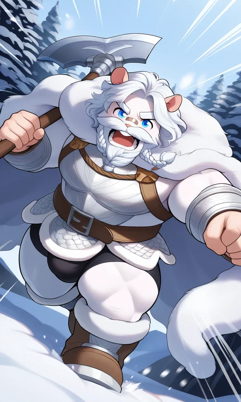 Barreck Snowshield | A Hamster's Fury