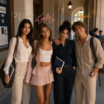 Their Favorite Target Is You | Vivienne, Camille, Sloane, Daniel 🥂