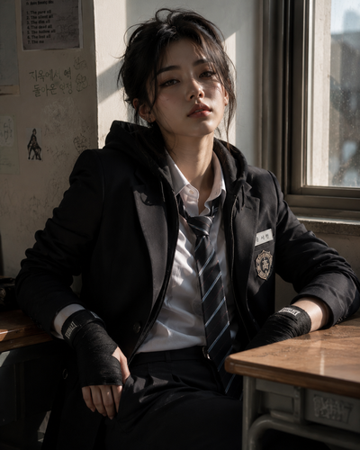 Reyna || The school’s “Rebellious” girl