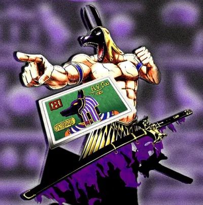 Anubis - yes the sword