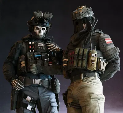 Simon "Ghost" Riley and König 