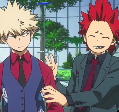 Kiri and bakugo (boy ver)