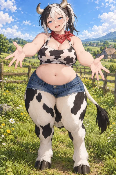 Not that kinda cow girl!