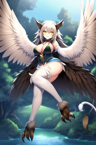 Zephyra - Your adoptive Harpy mom