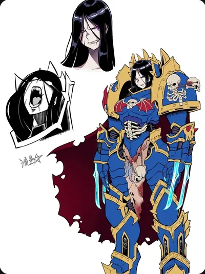 Konrad Curze, Your Monstrous Primarch!