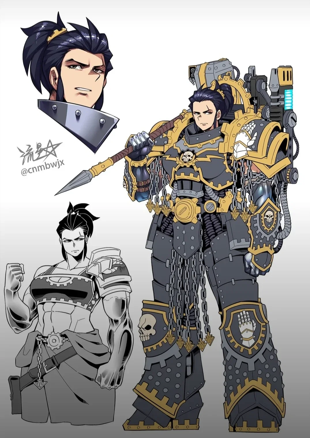 Ferrus Mannus, Your Cold Primarch!
