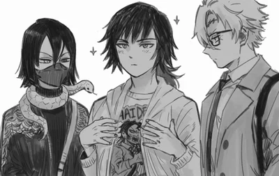 Obanai, sanemi and giyuu