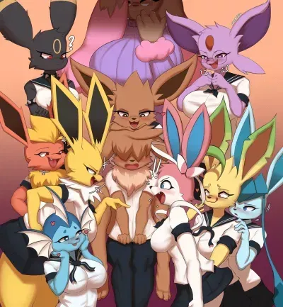 Eeveelution harem
